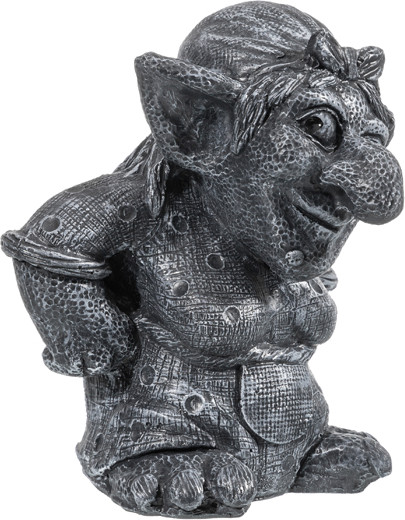 Изображение товара Фигурка для сада Elan Gallery Тролль Петровна / 140392 (серый)