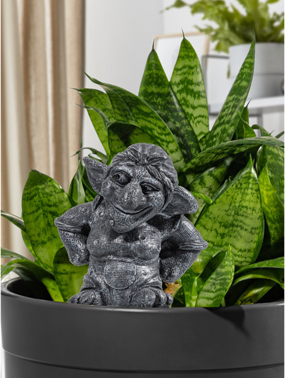 Изображение товара Фигурка для сада Elan Gallery Тролль Петровна / 140392 (серый)