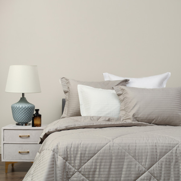 Изображение товара Комплект постельного белья с одеялом Sofi de Marko Федерико Евро / Кт-Фд-Евро-беж (бежевый)