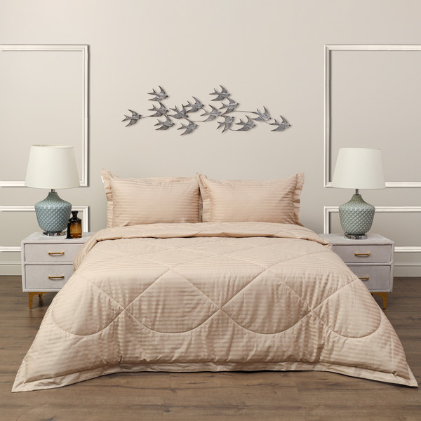 Изображение товара Комплект постельного белья с одеялом Sofi de Marko Федерико Евро / Кт-Фд-Евро-кар (карамель)