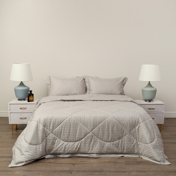 Изображение товара Комплект постельного белья с одеялом Sofi de Marko Федерико 7Е / Кт-Фд-7Е-беж (бежевый)