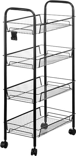 Изображение товара Этажерка El Casa 260042 (черный)