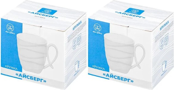 Изображение товара Набор кружек Elan Gallery Айсберг волны / 540358_2