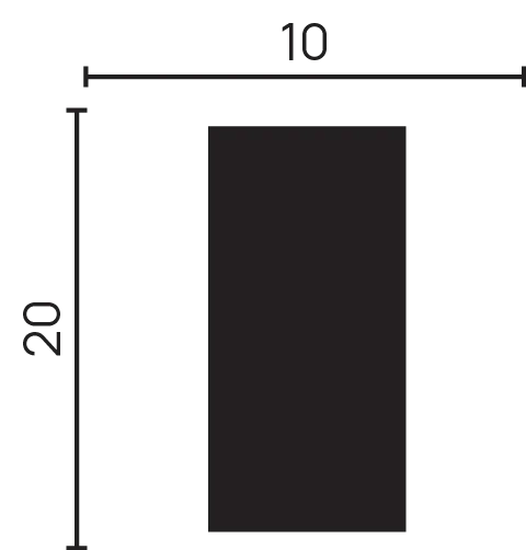 Изображение товара Молдинг Decor-Dizayn 610-64SH (20х10x3000)