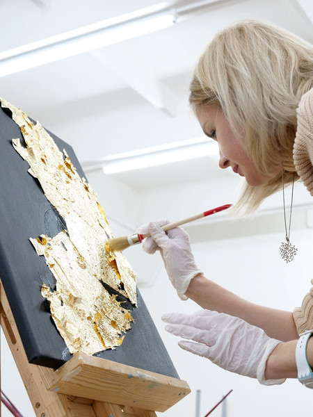 Изображение товара Картина по номерам Флюид Сочный гранат 40x50 / BHR0581