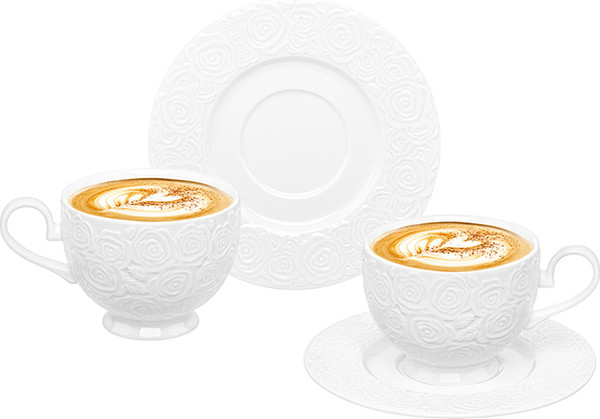 Изображение товара Набор для чая/кофе Elan Gallery Розы / 540878_2