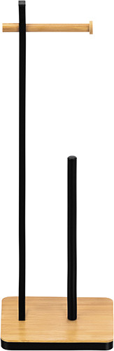 Изображение товара Стойка для туалетной бумаги El Casa 240507 (на бамбуковой подставке)