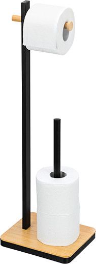 Изображение товара Стойка для туалетной бумаги El Casa 240507 (на бамбуковой подставке)