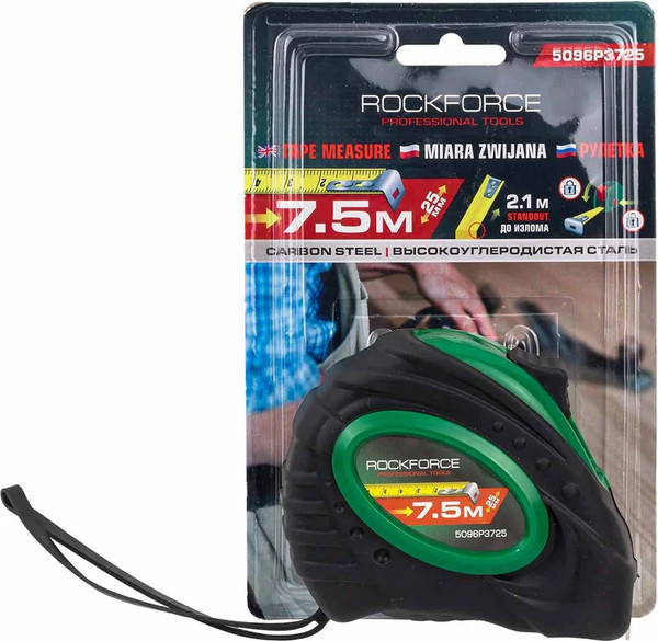 Изображение товара Рулетка RockForce 58 862 / RF-5096P3725