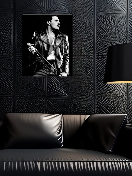 Изображение товара Картина по номерам Флюид Фредди меркьюри 40x50 / BHR0545