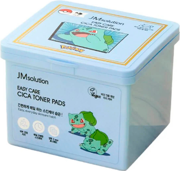 Изображение товара Пэд для лица JMsolution Easy Care Cica Toner Pads с экстрактом центеллы (70шт)