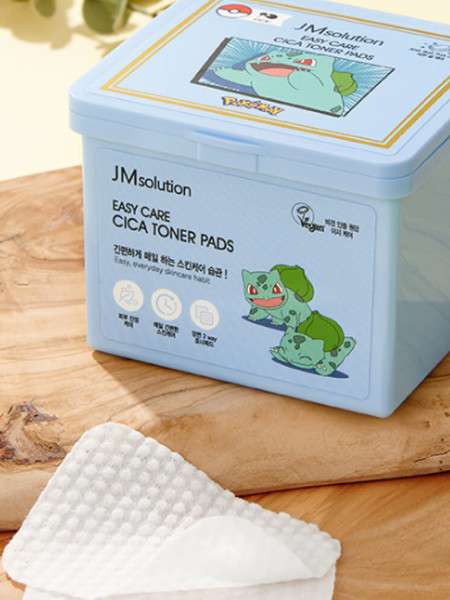 Изображение товара Пэд для лица JMsolution Easy Care Cica Toner Pads с экстрактом центеллы (70шт)