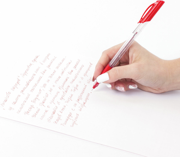 Изображение товара Ручка шариковая Brauberg Extra Glide / 142920 (красный)