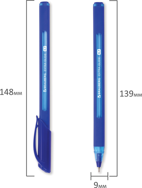 Изображение товара Ручка шариковая Brauberg Extra Glidе / 142926 (синий)