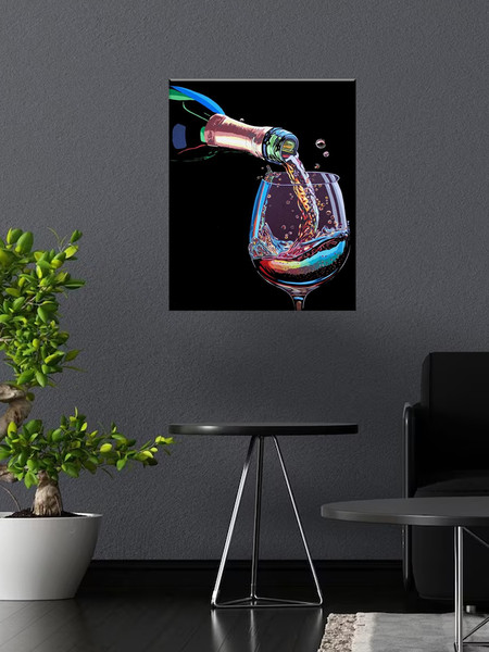 Изображение товара Картина по номерам Флюид Вкус вина 40x50 / BHR0586