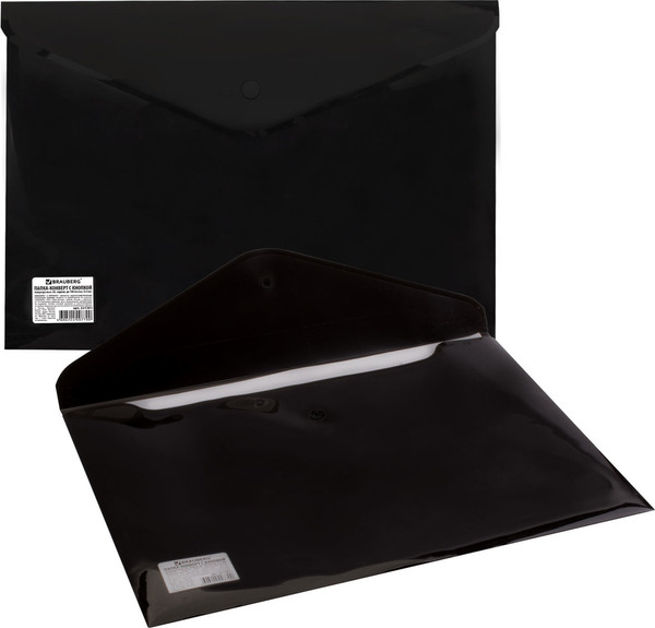 Изображение товара Папка-конверт Brauberg 221361 (черный)