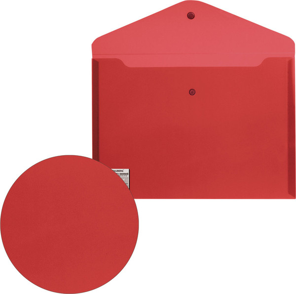 Изображение товара Папка-конверт Brauberg 221364 (красный)