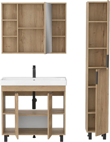 Изображение товара Шкаф с зеркалом для ванной Onika Легран 90.00 (209031)