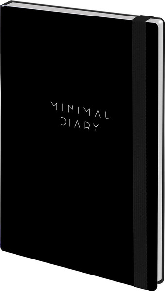 Изображение товара Ежедневник Brauberg Minimal / 116299 (160л, черный)