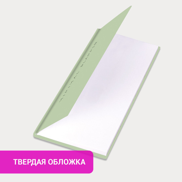 Изображение товара Еженедельник Brauberg Minimal / 116314 (64л, зеленый)