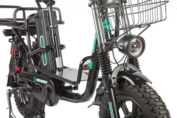 Изображение товара Электровелосипед Gelbert Khan Monster 2 (черный 3117)