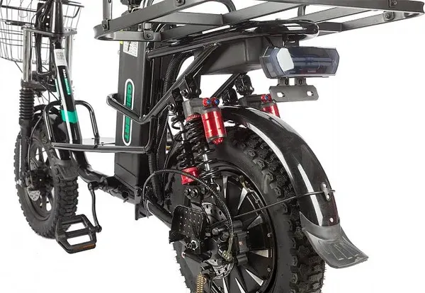 Изображение товара Электровелосипед Gelbert Khan Monster 2 (черный 3117)