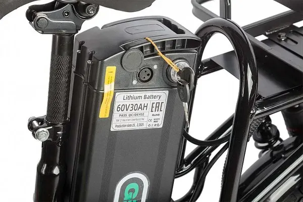 Изображение товара Электровелосипед Gelbert Khan Monster 2 (черный 3117)