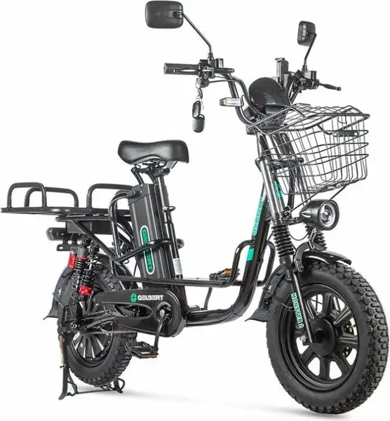 Изображение товара Электровелосипед Gelbert Khan Monster 2 (черный 3117)