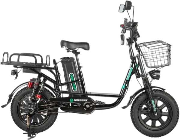 Изображение товара Электровелосипед Gelbert Khan Monster 2 (черный 3117)