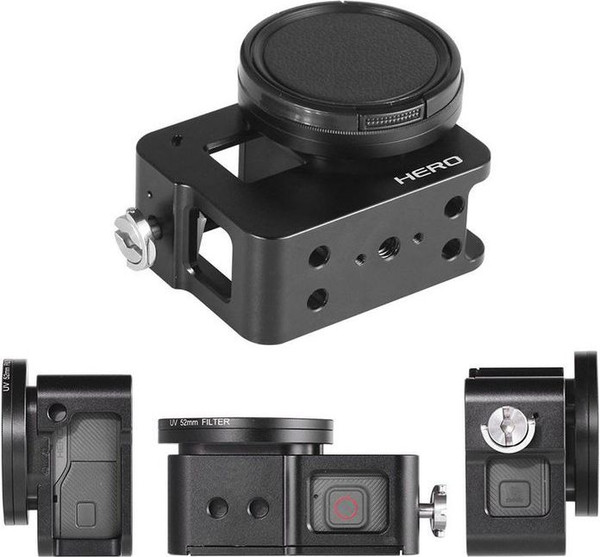 Изображение товара Клетка для камеры Zarrumi С UV фильтром 52мм для GoPro HERO7/HERO6/HERO5