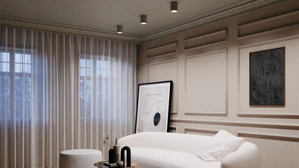 Изображение товара Точечный светильник Maytoni Conik gyps C001CL-GU10-W