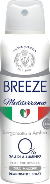 Изображение товара Дезодорант-спрей BreezE Mediterraneo (150мл)