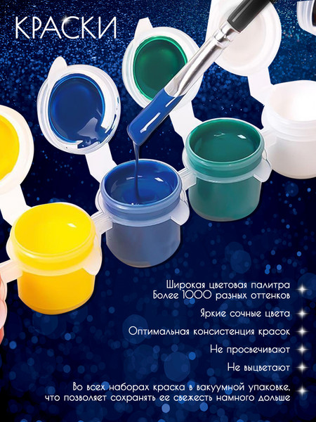 Изображение товара Картина по номерам Флюид Космический кот 40x50 / SHR0538