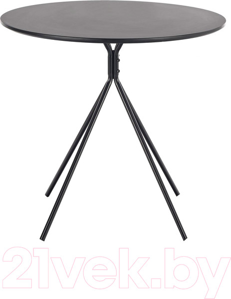 Изображение товара Обеденный стол Halmar Fondi (черный матовый)