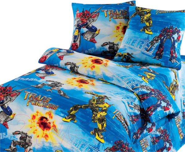 Изображение товара Комплект постельного белья АртПостель Трансформеры 100