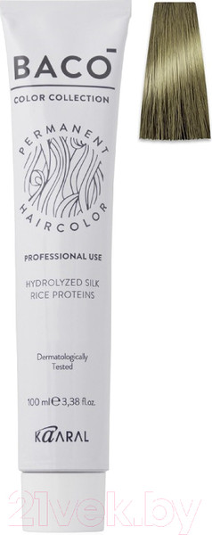 Изображение товара Крем-краска для волос Kaaral Baco 7.0 (блондин)
