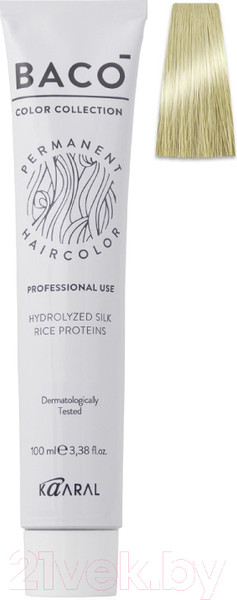 Изображение товара Крем-краска для волос Kaaral Baco 9.0 (очень светлый блондин)