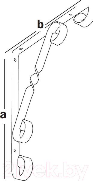 Изображение товара Полкодержатель ЕКТ CV501832