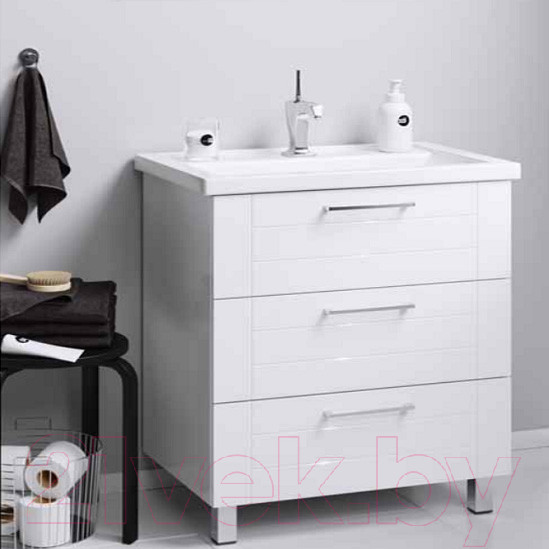 Изображение товара Тумба с умывальником Aqwella Manchester 80 / MAN01083