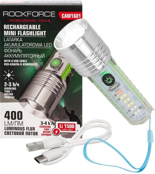 Изображение товара Фонарь RockForce 60 100 / RF-CAM1601