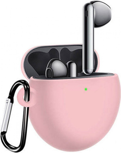 Изображение товара Чехол для наушников Rumi Силиконовый для Huawei Freebuds 4 (розовый кварц)