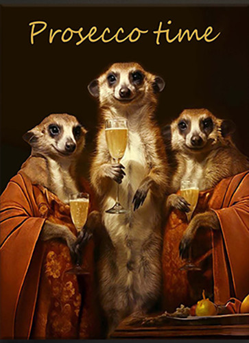 Изображение товара Картина по номерам Флюид Просекко тайм 40x50 / BFH0003