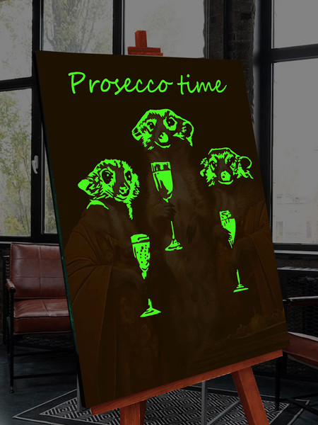 Изображение товара Картина по номерам Флюид Просекко тайм 40x50 / BFH0003