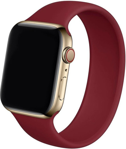 Изображение товара Ремешок для умных часов Rumi Mono для Apple Watch 42/44/45мм (бордовый, без застежки)