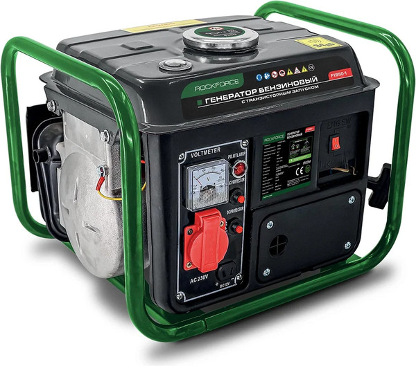 Изображение товара Бензиновый генератор RockForce 60 800 / RF-FY950-2