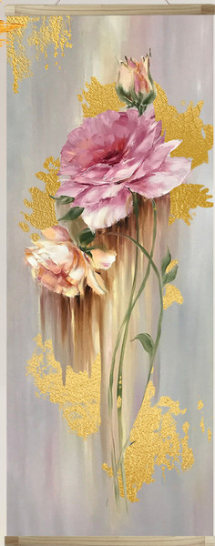 Изображение товара Картина по номерам Флюид Восторг 35x88 / HRP0114