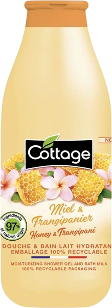 Изображение товара Гель для душа Cottage Honey & Frangipani (750мл)