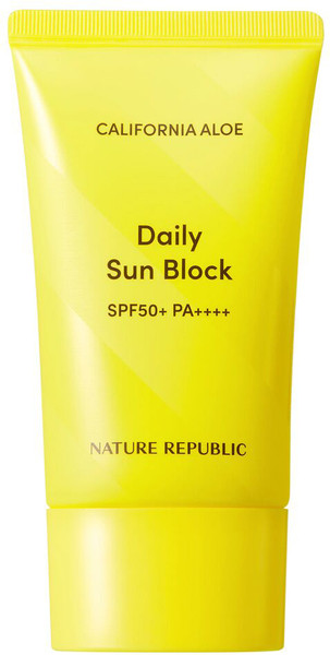 Изображение товара Крем солнцезащитный Nature Republic California Aloe Daily Sun Block SPF50+ PA++++ (57мл)