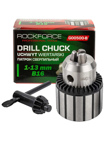 Изображение товара Патрон сверлильный RockForce RF-G00500-B (61 422)
