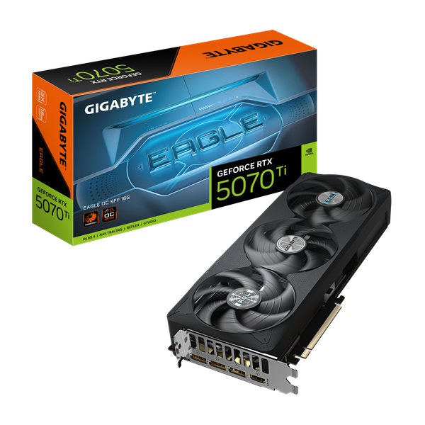 Изображение товара Видеокарта Gigabyte GeForce RTX 5070TI Eagle 16GB (GV-N507TEAGLE OC-16GD)